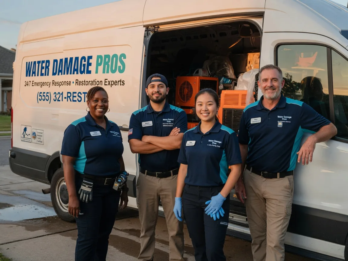 Water Damage Restoration company in Baldwin, ND
