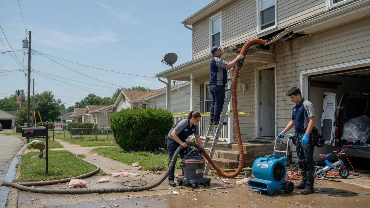 Water Damage Restoration in Baldwin, ND near me